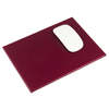 Dacasso Burgundy Bonded Rectangular Leather Mouse Pad AG-5214